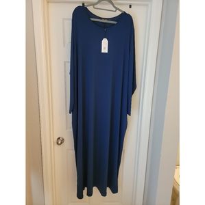 Universal Standard Form Jersey Maxi Dress - True Blue XL